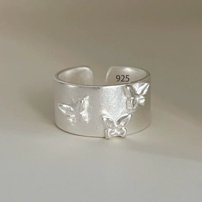 Bohemian Silver Adjustable Rings