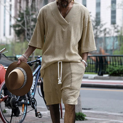 Streetwear Casual Shorts Set