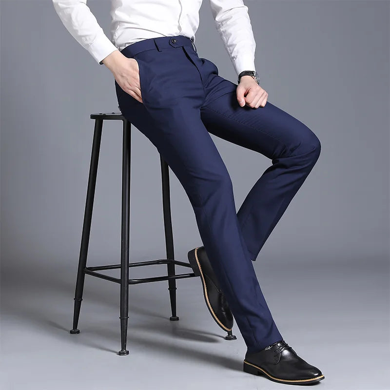 Men's Slim-Fit Dress Pants