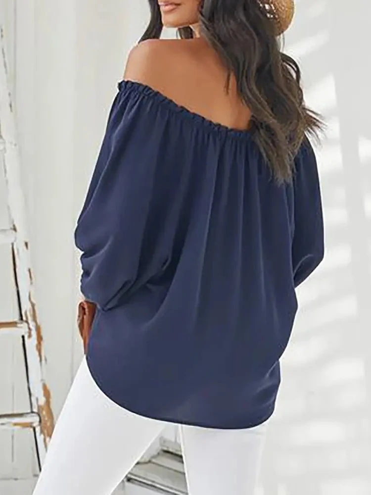 Elegant Off Shoulder Summer Top