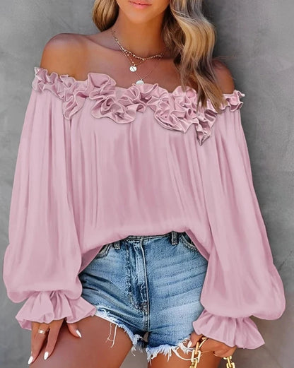 Dressy Casual Off Shoulder Top