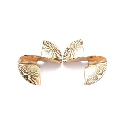Golden Statement Earrings Collection