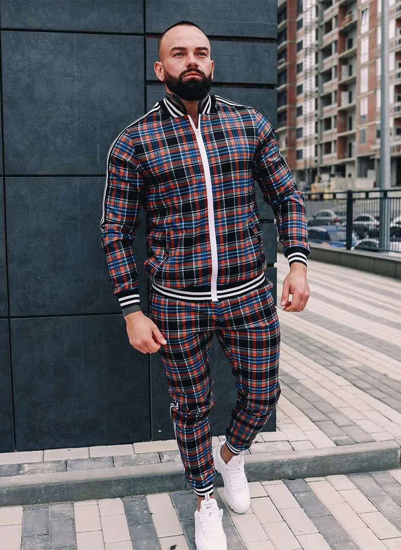 Streetwear Style Men's Suit