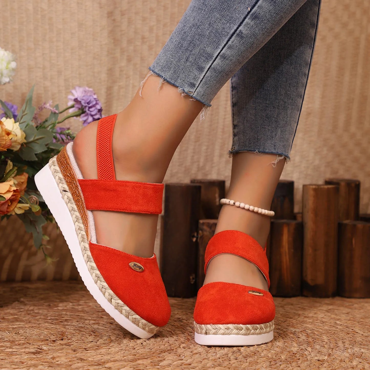 Casual Chic Gladiator Wedges