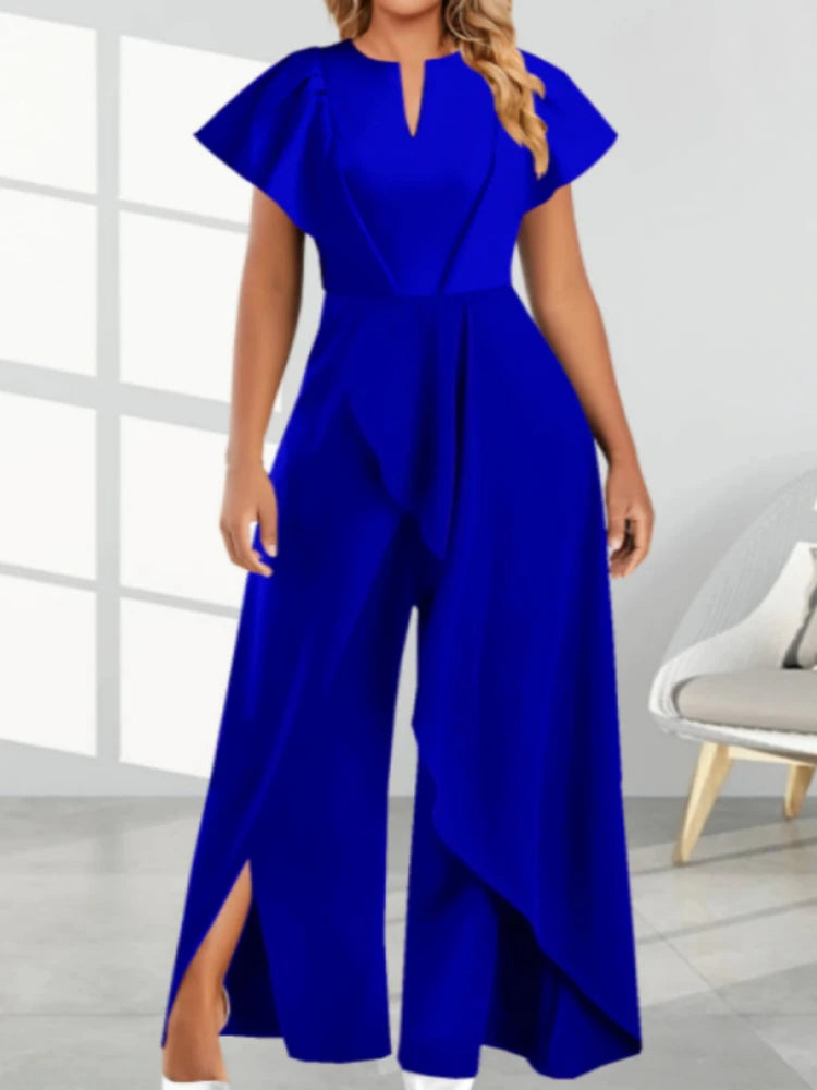 Women's Elegant Wide Leg Jumpsuit