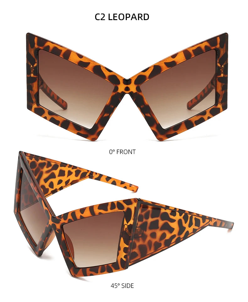 Futuristic Vision Shield Sunglasses