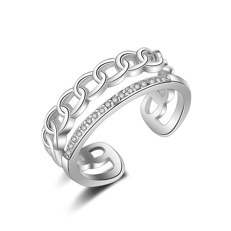 Fashionable Open Rings