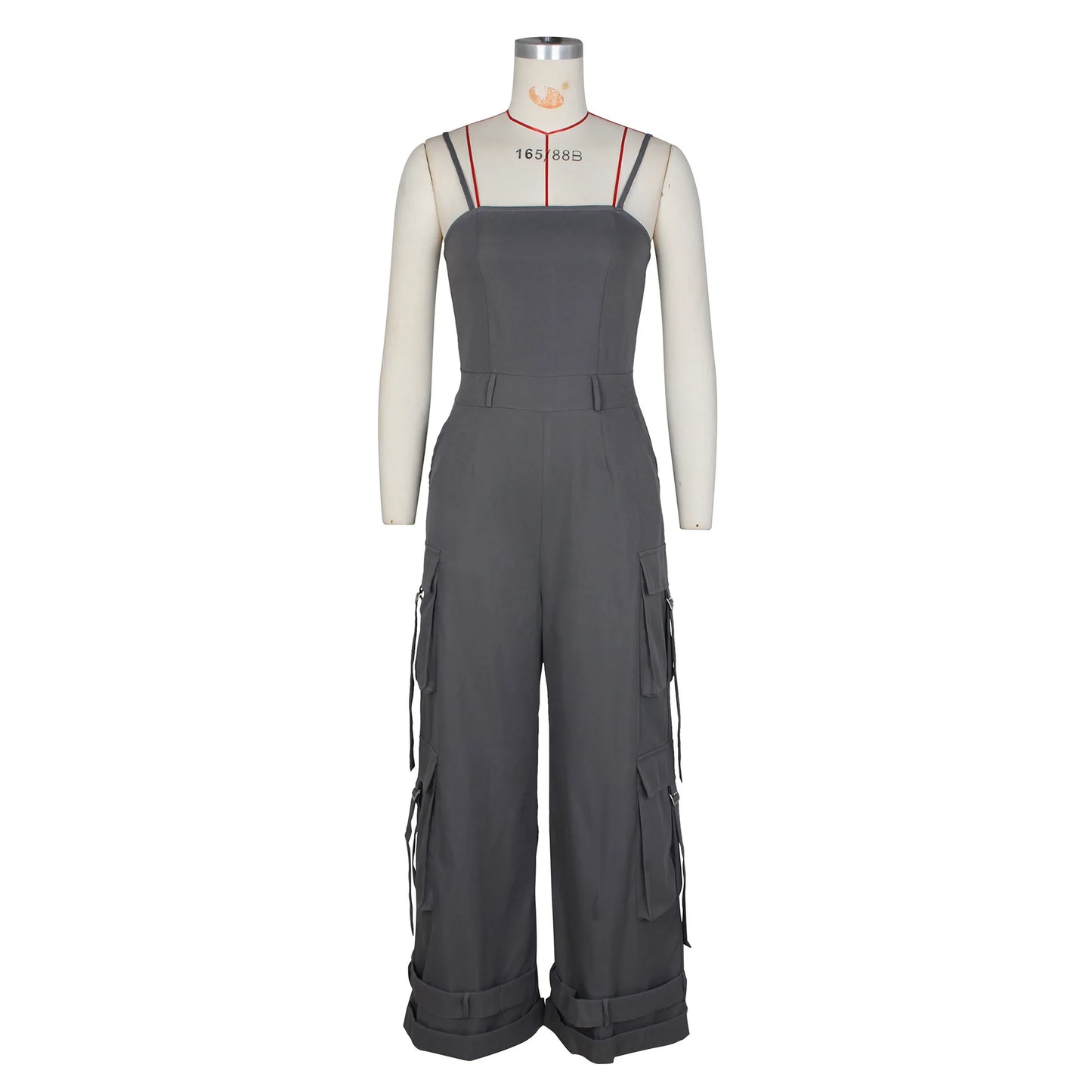 Elegant Mid Waist Jumpsuit