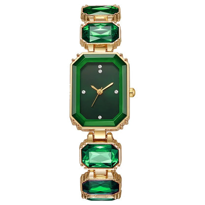 Elegant Women Rectangle Dial Watch