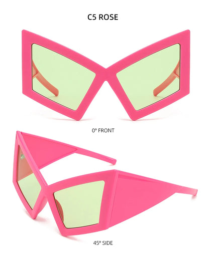 Futuristic Vision Shield Sunglasses