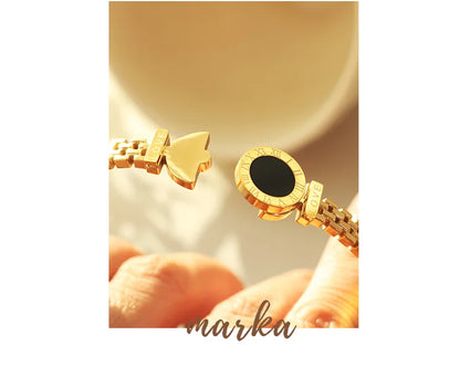 Roman Numeral Statement Bracelet