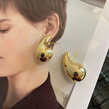 Luxe Drop Metal Earrings
