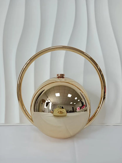  The Orb Marble Sphere Clutch