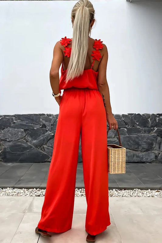 Bohemian Sleeveless Summer Jumpsuit
