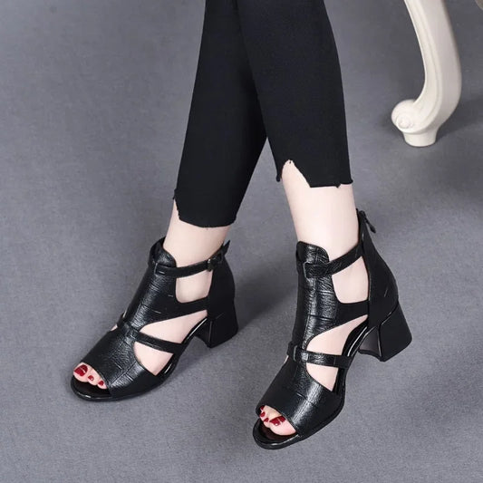 Ankle Strap Gladiator Flats