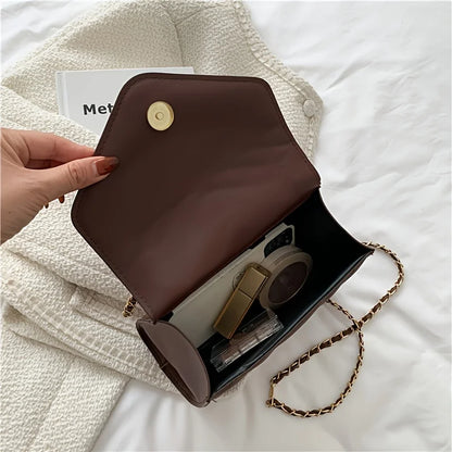 The Chevron Chain Crossbody Bag