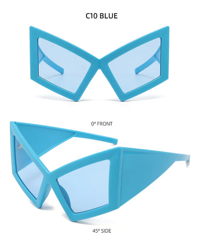 Futuristic Vision Shield Sunglasses