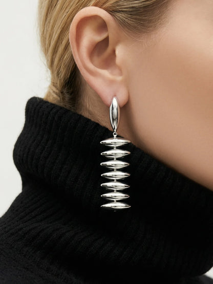 Sculptural Gold Beaded Jewelry Collection
