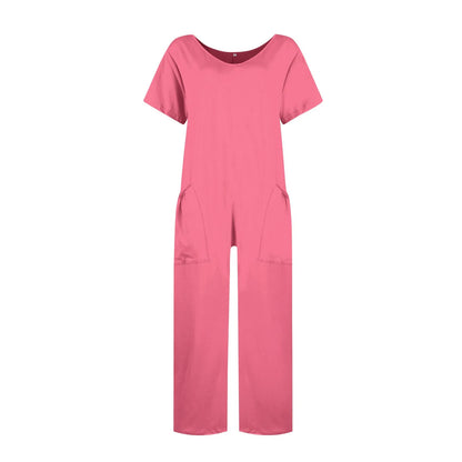 Women's Casual Baggy Pocket Jumpsuit