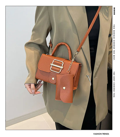Elegant Small Square Crossbody Bag