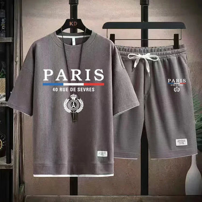 Men’s Casual Shorts Set Tracksuit