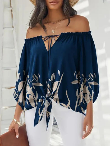 Elegant Off Shoulder Summer Top