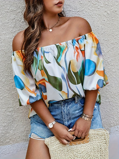 Elegant Summer Off-Shoulder Top