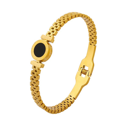 Roman Numeral Statement Bracelet