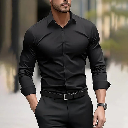 Men's Formal Solid Shirt
