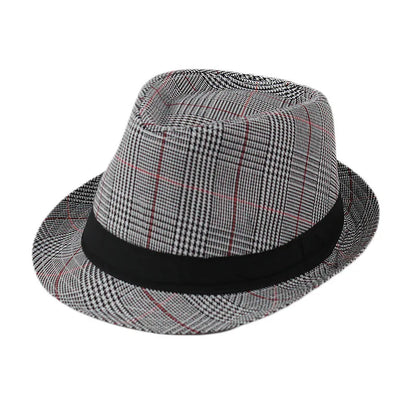 Classic Linen Fedora Hat
