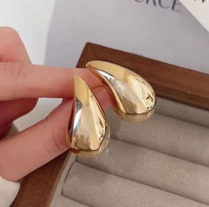 Luxe Drop Metal Earrings
