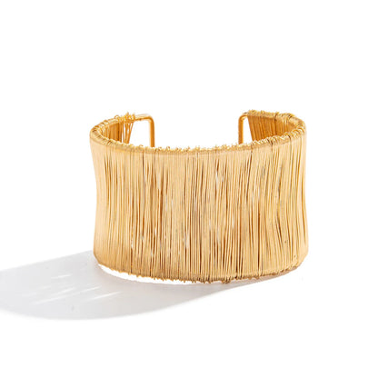 Adjustable Wide Arm Bracelet