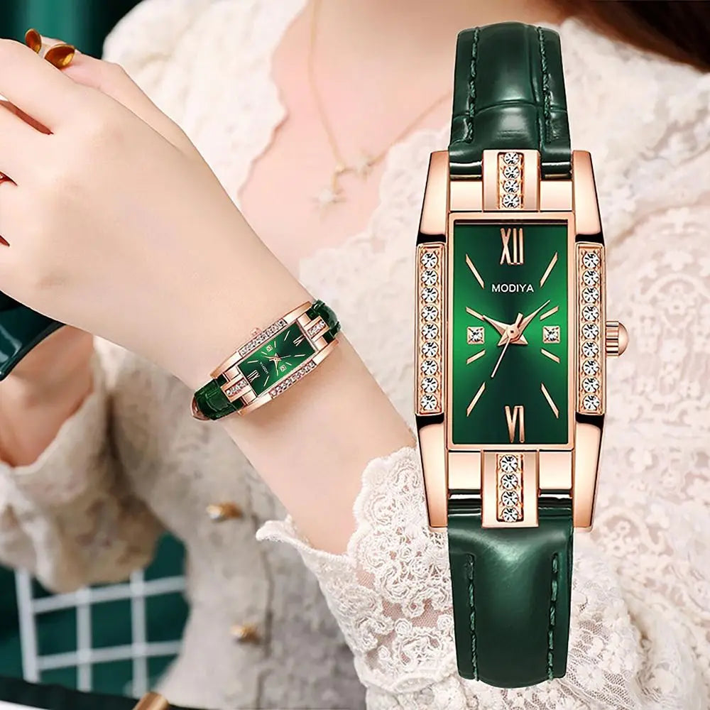 Elegant Baroque Rhinestone Women's Watch