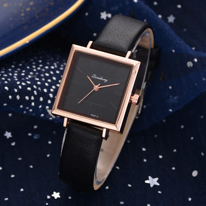 Square Fashion Luxury Ladies Watch