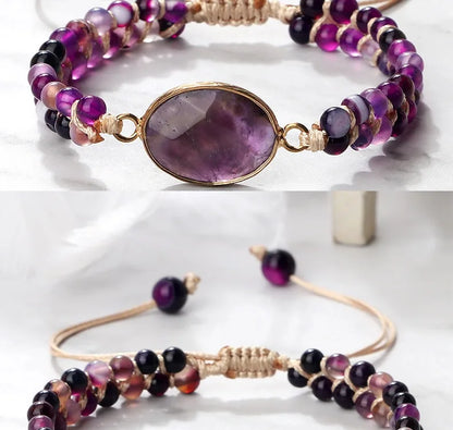 Handmade Natural Stone Beaded Bracelet
