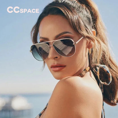 Oversized Luxury Pilot Sunglasses