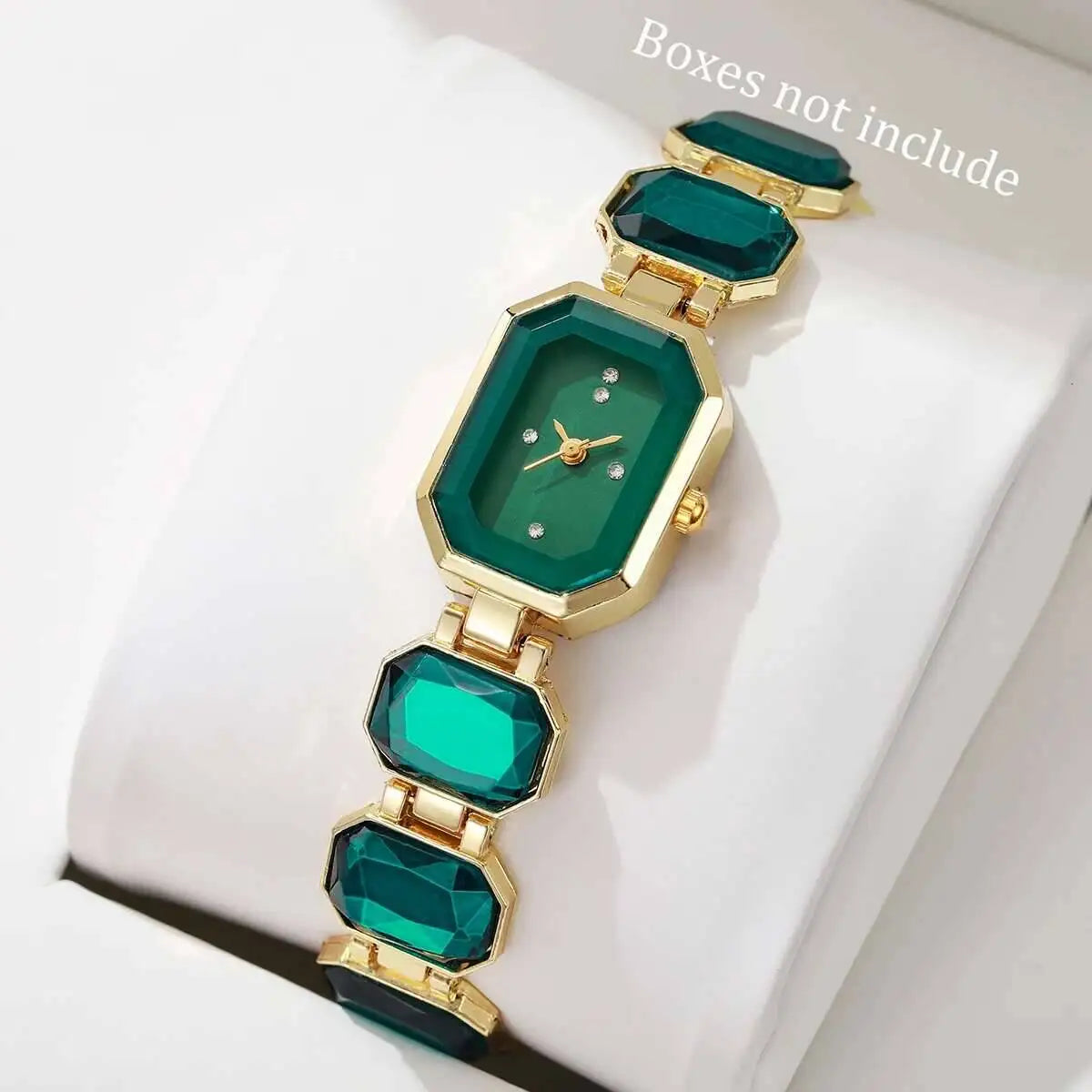 Elegant Women Rectangle Dial Watch