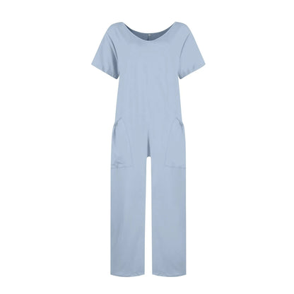 Women's Casual Baggy Pocket Jumpsuit