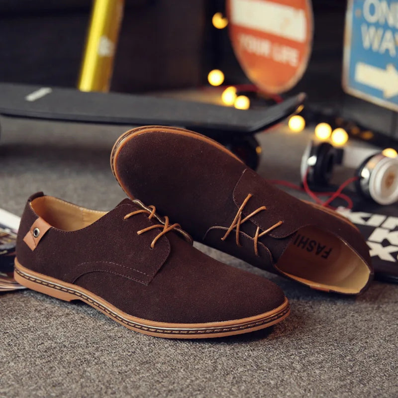 Men's Premium Suede Oxford Shoes