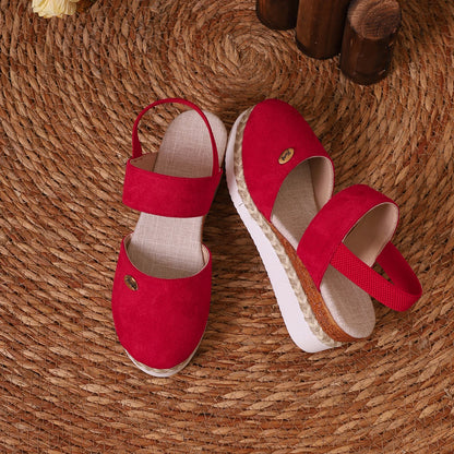 Casual Chic Gladiator Wedges