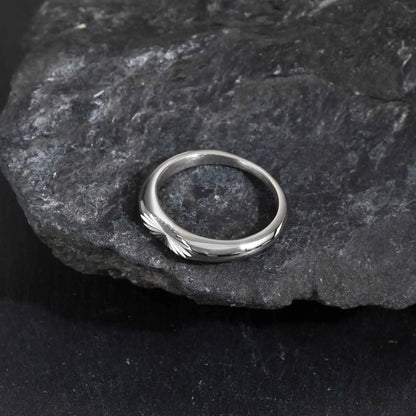 Starburst Sunray Signet Ring