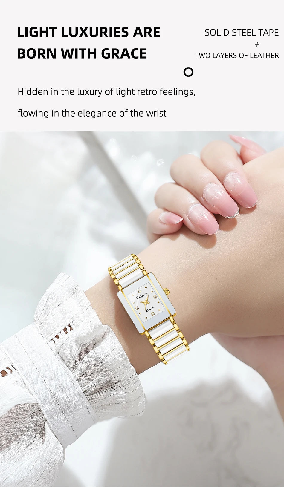 Luxury Ceramic Couple Watches