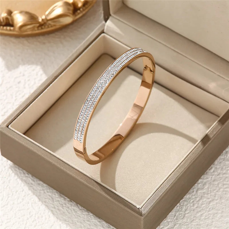 Roman Numeral Statement Bracelet