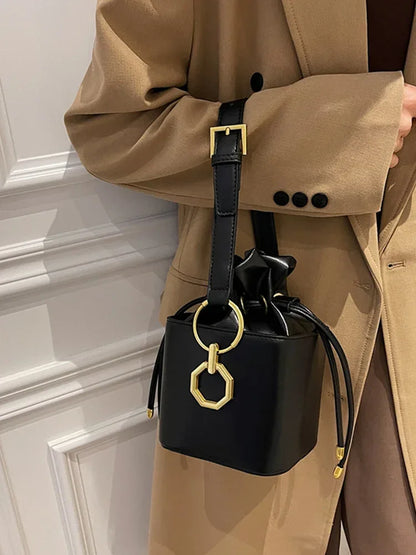 The Harlow Ring Bucket Bag