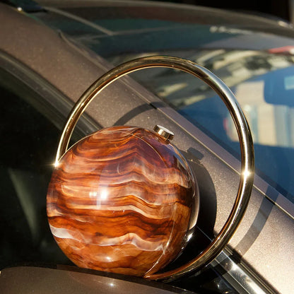  The Orb Marble Sphere Clutch