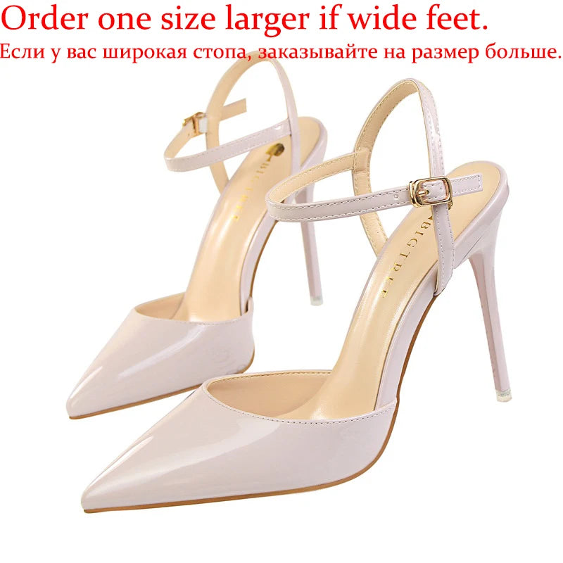 Pointed Toe Thin Heel Dress Shoes