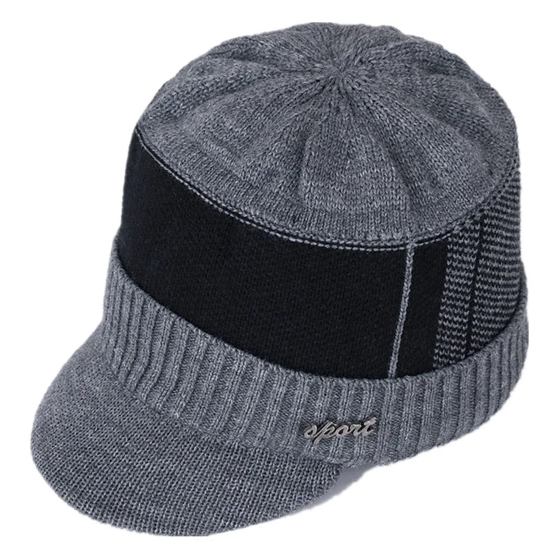 Unisex Fur Lined Beanie Caps