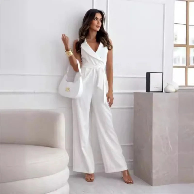 Elegant Office Jumpsuit