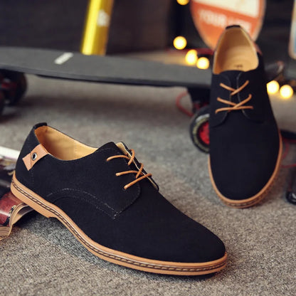 Men's Premium Suede Oxford Shoes