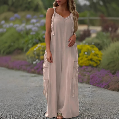Boho Casual Wide Leg Jumpsuit